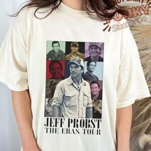 Vintage Jeff Probst The Eras Tour Shirt Presenter Homage Survivor Show Fan 92